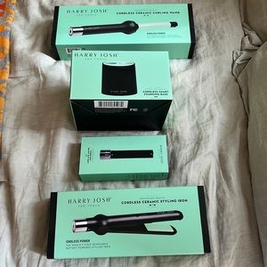 Harry Josh cordless ceramic curling iron and flat iron
